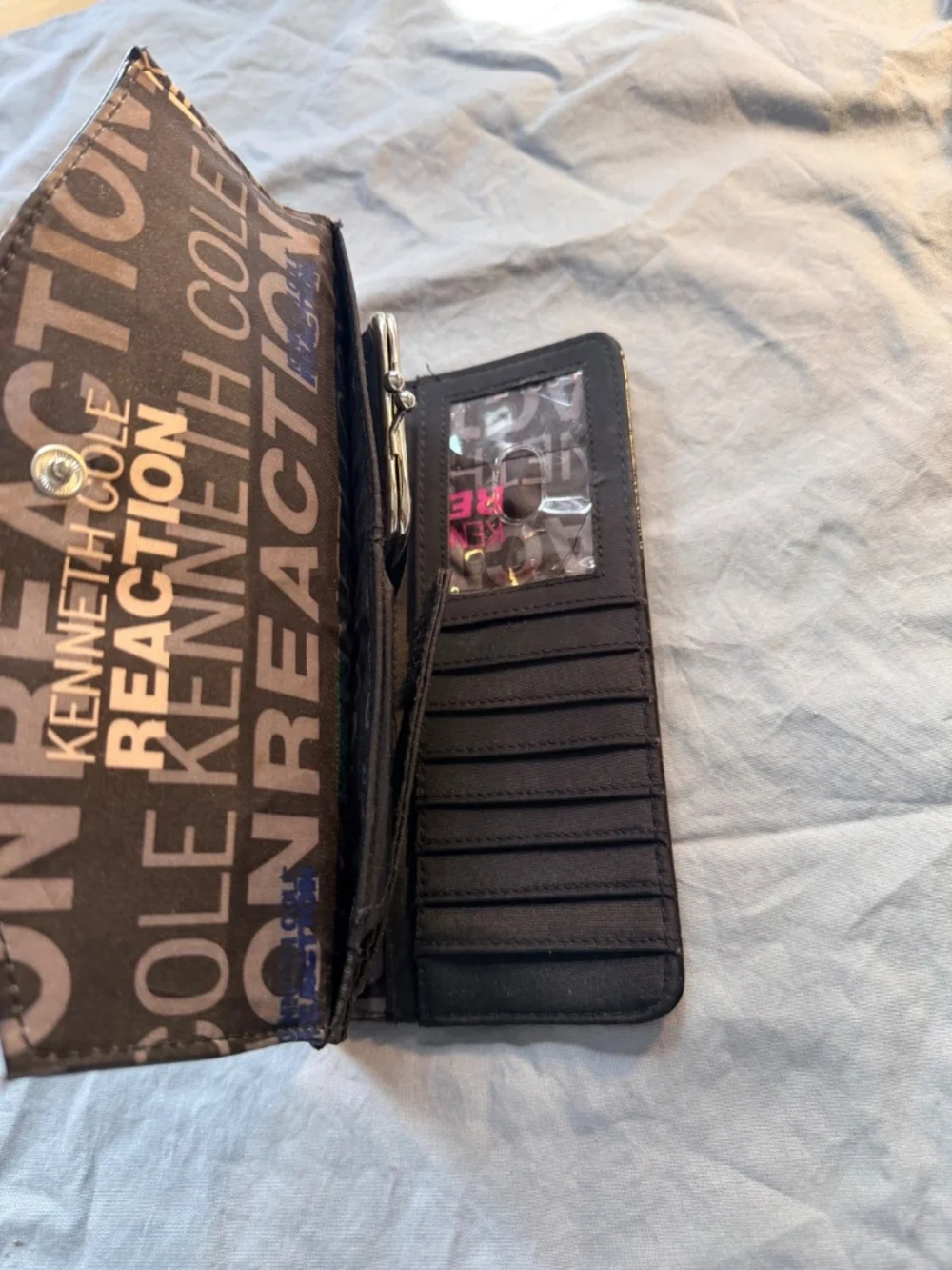 Kenneth Cole patent leather clutch